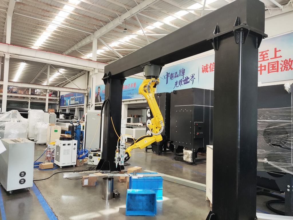 工業(yè)級3D金屬機(jī)器人光纖激光切割機(jī)
