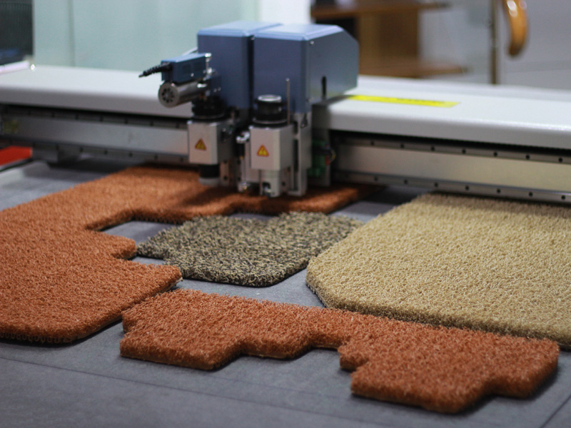 振動刀切割機防塵腳墊切割項目